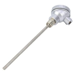 PT100 3 HILOS TERMORESISTENCIA CON CABEZAL DIN B PARA TX BLOCK - MODELO 363-0033 D6.35 X 150MM X 1/2"