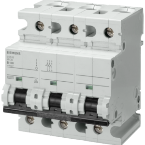 INTERRUPTOR TERMOMAGNETICO SIEMENS 5SP4391-7 3X100A - 10 KA - CURVA C