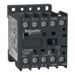 CONTACTOR SCHNEIDER ELECTRIC LP1K0610BD - BOBINA 24 VDC